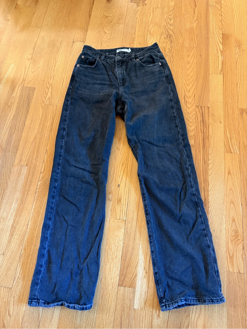 Black Garage Denim Jeans - 90’s Straight